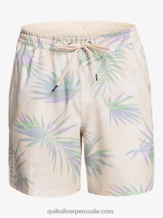 Quiksilver N8LNT635 hombres abedul mezcla surfsilk 17 voleas