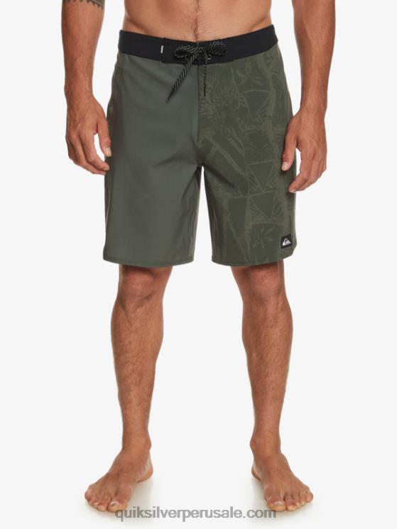 Quiksilver N8LNT638 hombres tomillo shorts de playa surfsilk arch hawaii 19