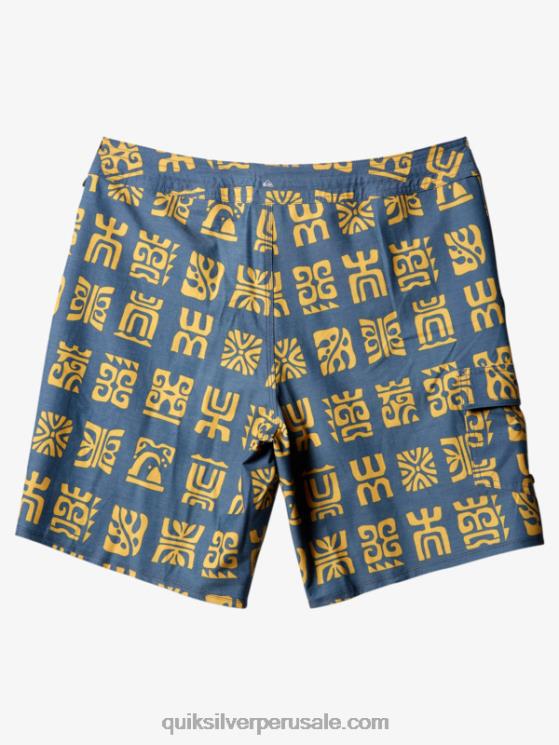 Quiksilver N8LNT639 hombres alférez azul canal paddle bs shorts de playa waterman channel paddle 20