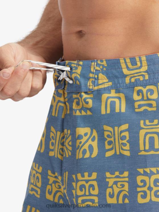 Quiksilver N8LNT639 hombres alférez azul canal paddle bs shorts de playa waterman channel paddle 20