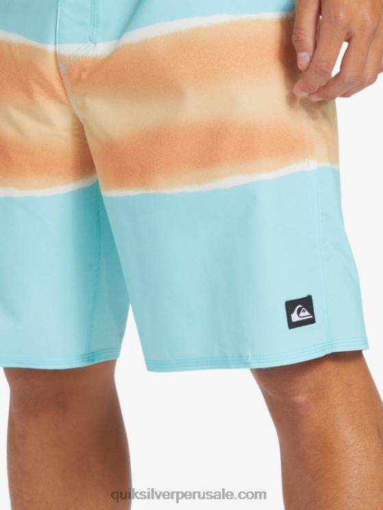 Quiksilver N8LNT644 hombres Angel Azul shorts de playa surfsilk air brush 19