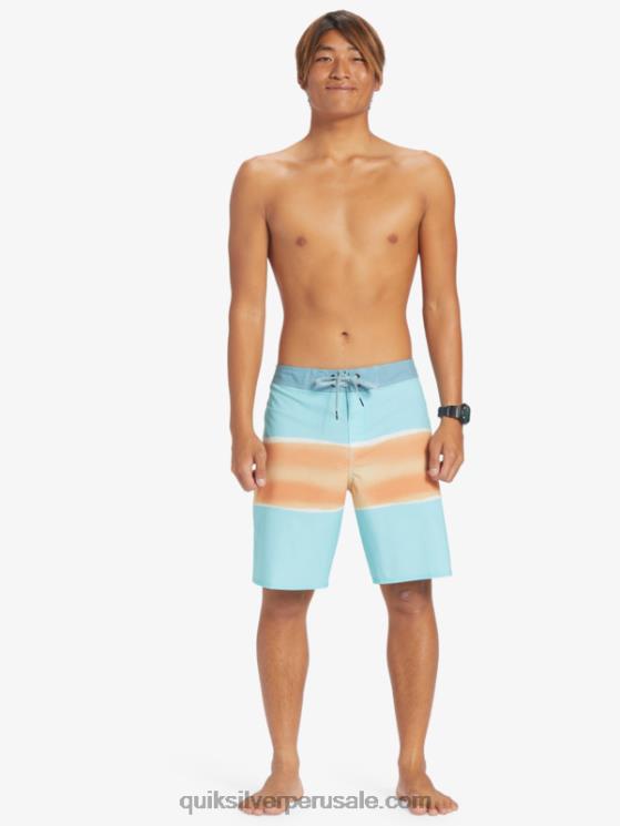 Quiksilver N8LNT644 hombres Angel Azul shorts de playa surfsilk air brush 19