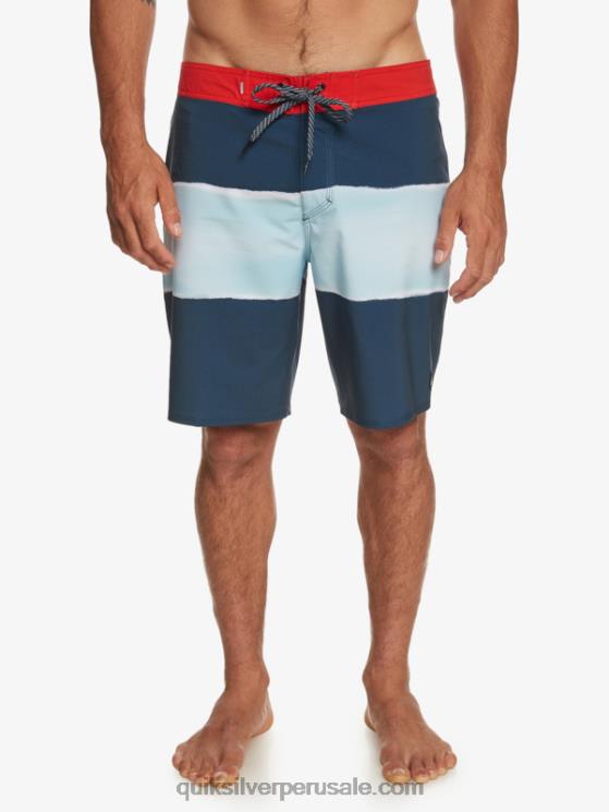 Quiksilver N8LNT645 hombres azul marino medianoche shorts de playa surfsilk air brush 19