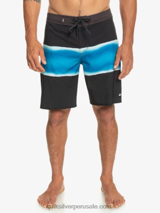 Quiksilver N8LNT647 hombres negro shorts de playa surfsilk air brush 19