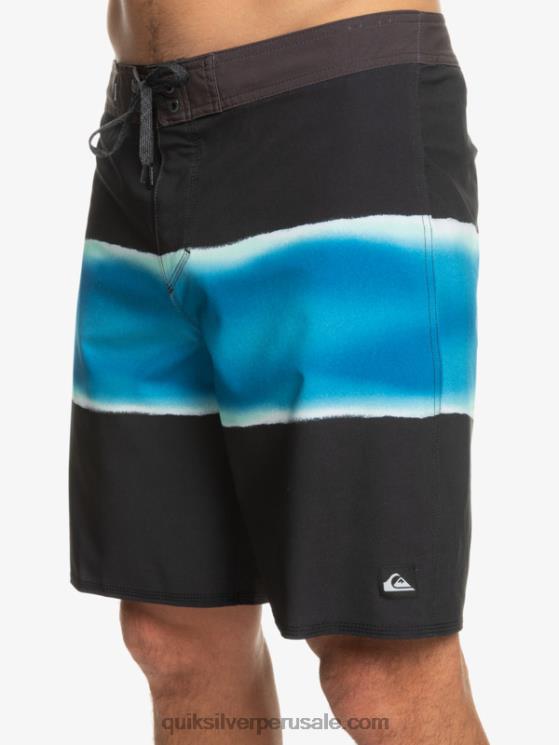 Quiksilver N8LNT647 hombres negro shorts de playa surfsilk air brush 19