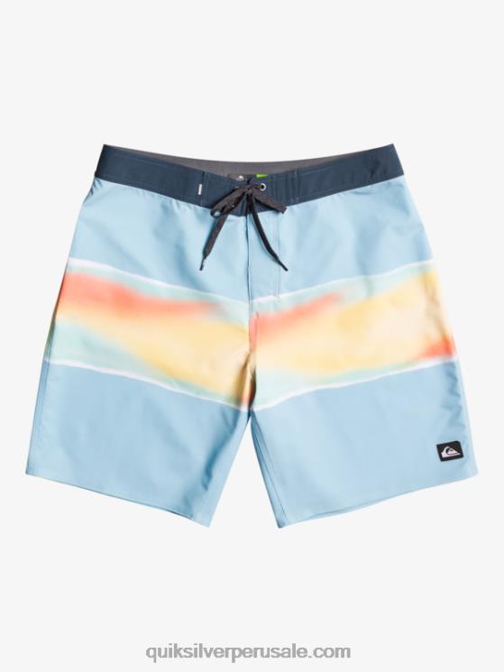 Quiksilver N8LNT648 hombres cielo azul shorts de playa surfsilk air brush 19