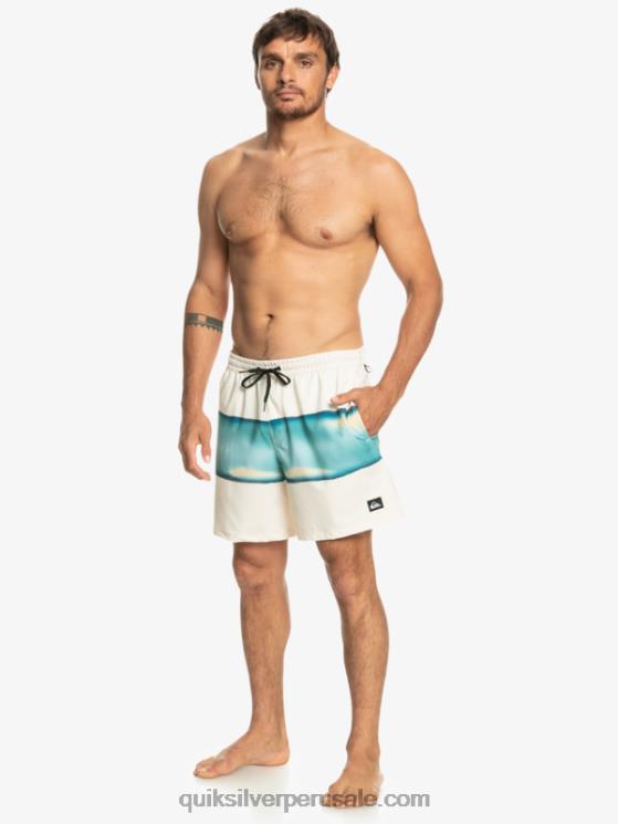 Quiksilver N8LNT656 hombres abedul aerógrafo surfsilk 17 voleas