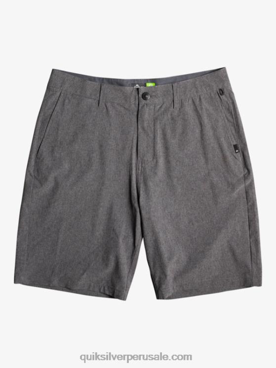 Quiksilver N8LNT65 hombres negro bañadores union heather 20 anfibios