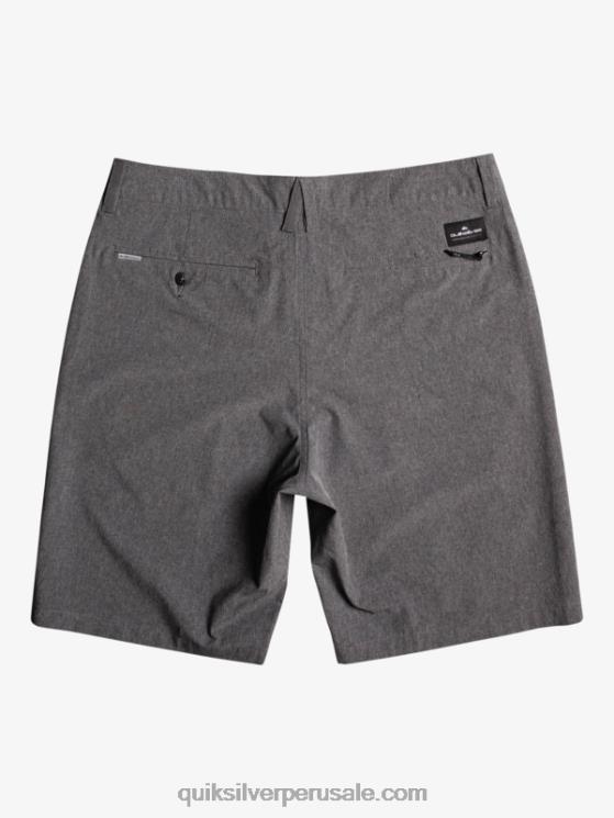 Quiksilver N8LNT65 hombres negro bañadores union heather 20 anfibios
