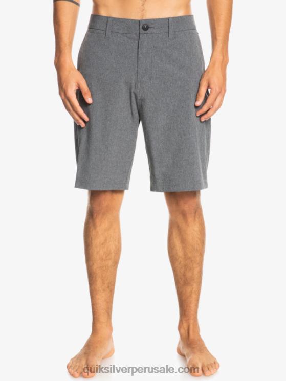 Quiksilver N8LNT65 hombres negro bañadores union heather 20 anfibios