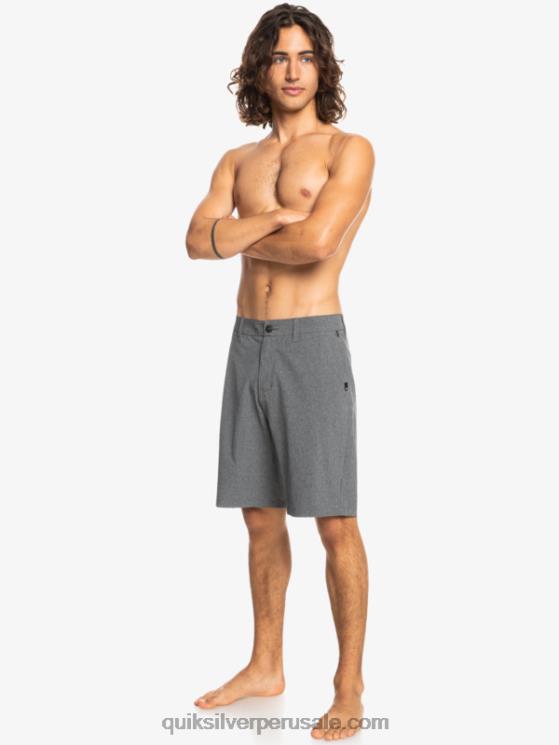 Quiksilver N8LNT65 hombres negro bañadores union heather 20 anfibios
