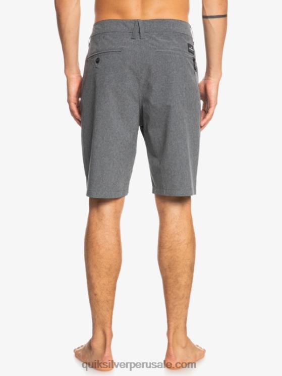 Quiksilver N8LNT65 hombres negro bañadores union heather 20 anfibios