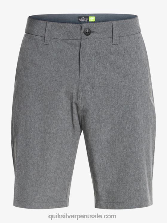 Quiksilver N8LNT65 hombres negro bañadores union heather 20 anfibios