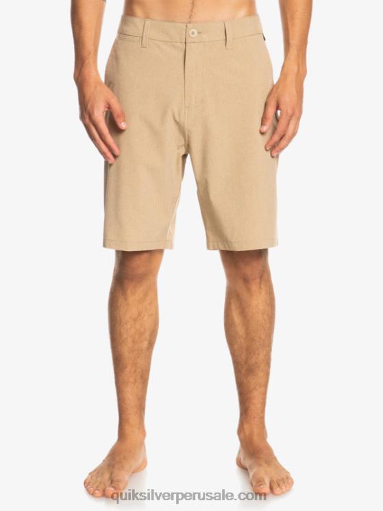 Quiksilver N8LNT66 hombres playa bañadores union heather 20 anfibios