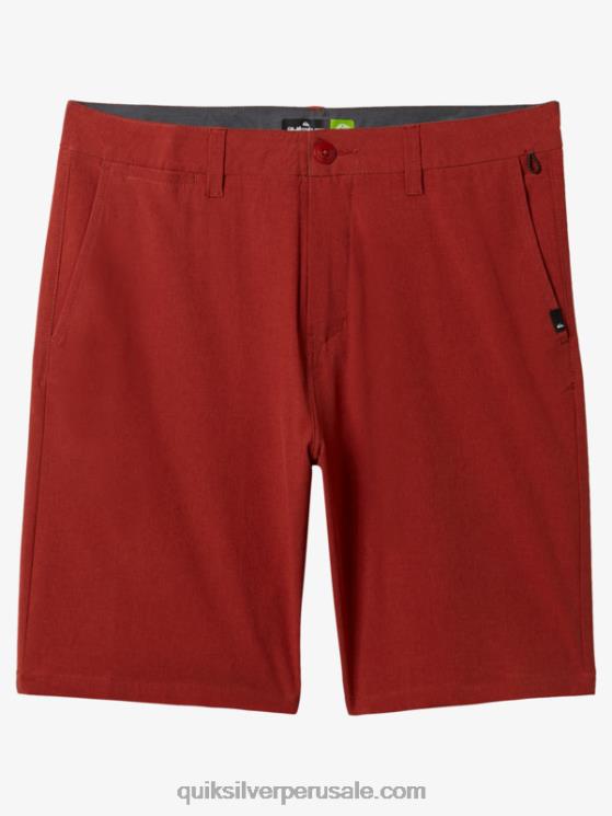Quiksilver N8LNT67 hombres ocre rojo bañadores union heather 20 anfibios