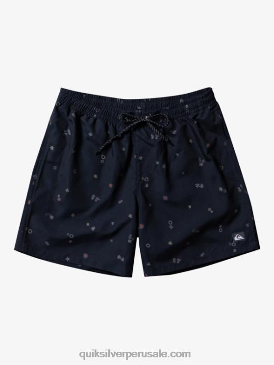 Quiksilver N8LNT682 hombres pista mezcla todos los días 17 voleas