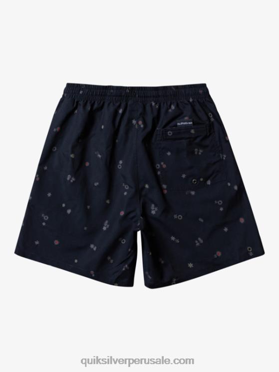 Quiksilver N8LNT682 hombres pista mezcla todos los días 17 voleas