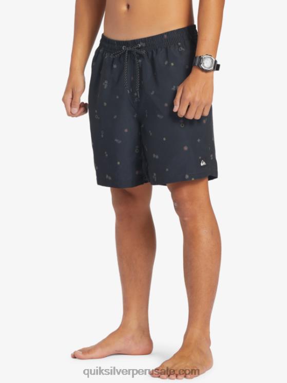 Quiksilver N8LNT682 hombres pista mezcla todos los días 17 voleas