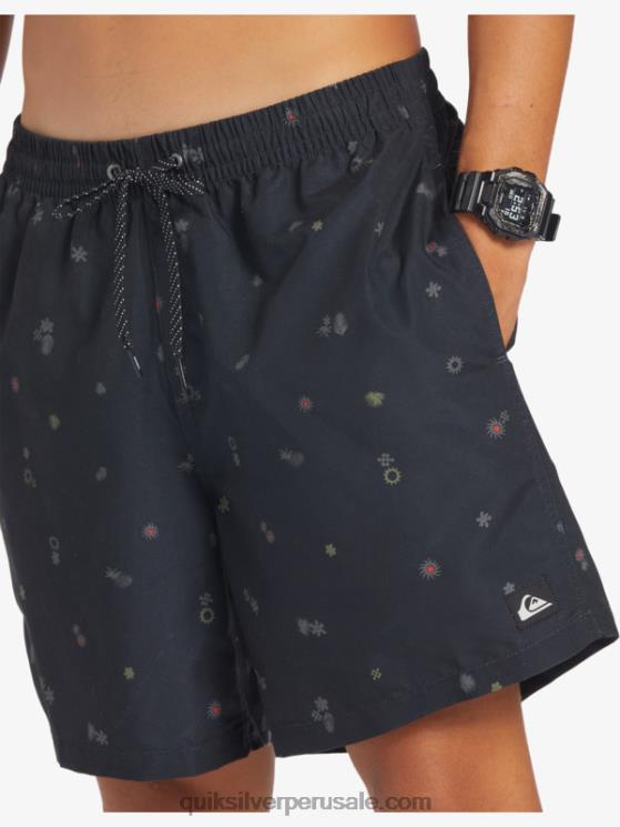 Quiksilver N8LNT682 hombres pista mezcla todos los días 17 voleas