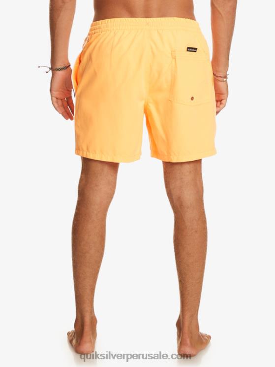 Quiksilver N8LNT697 hombres estallido de naranja todos los días vert 16 voleas