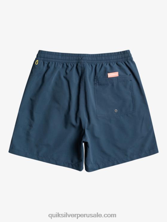 Quiksilver N8LNT699 hombres azul marino medianoche todos los días vert 16 voleas