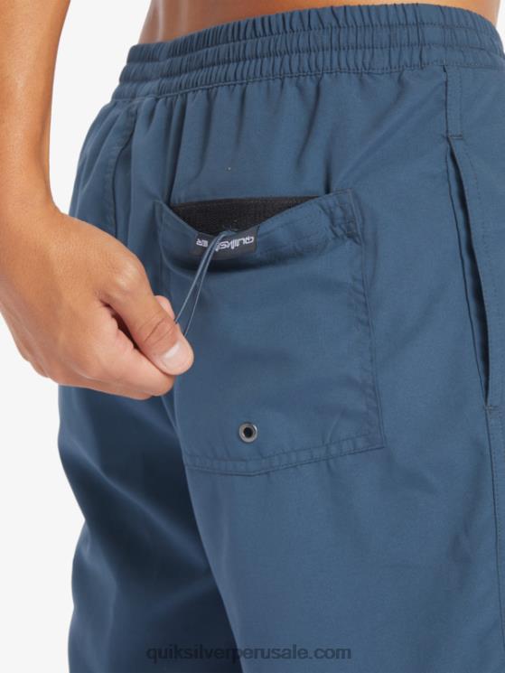 Quiksilver N8LNT699 hombres azul marino medianoche todos los días vert 16 voleas