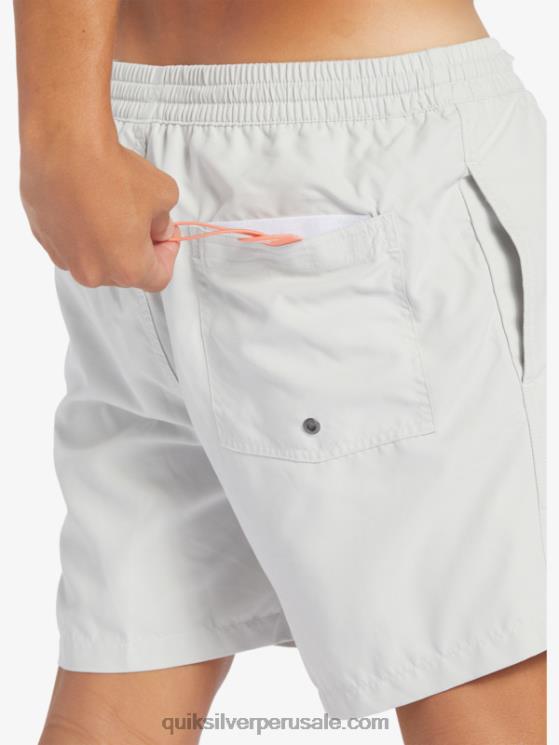 Quiksilver N8LNT700 hombres gris violeta todos los días vert 16 voleas