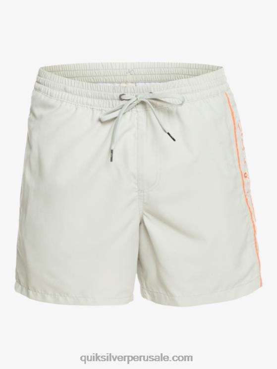 Quiksilver N8LNT700 hombres gris violeta todos los días vert 16 voleas