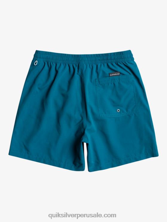 Quiksilver N8LNT701 hombres azul marroquí todos los días vert 16 voleas