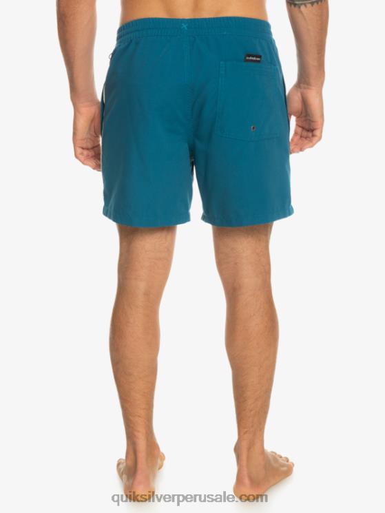Quiksilver N8LNT701 hombres azul marroquí todos los días vert 16 voleas