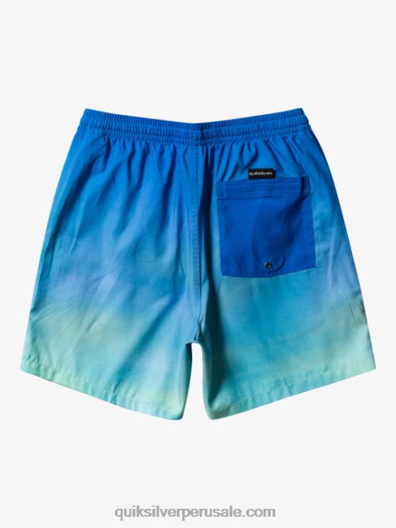 Quiksilver N8LNT722 hombres río azul brisa de todos los días 17 voleas