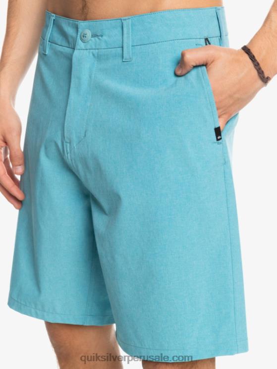 Quiksilver N8LNT75 hombres delfinio azul bañadores union heather 20 anfibios