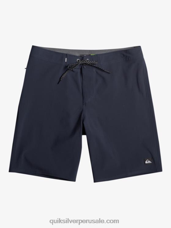 Quiksilver N8LNT76 hombres chaqueta azul marino surfsilk kaimana 20 shorts de playa de alto rendimiento