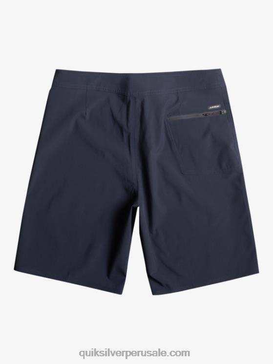 Quiksilver N8LNT76 hombres chaqueta azul marino surfsilk kaimana 20 shorts de playa de alto rendimiento