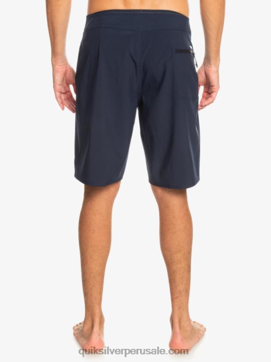 Quiksilver N8LNT76 hombres chaqueta azul marino surfsilk kaimana 20 shorts de playa de alto rendimiento
