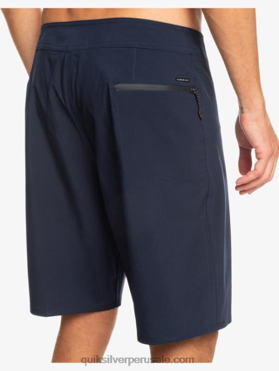 Quiksilver N8LNT76 hombres chaqueta azul marino surfsilk kaimana 20 shorts de playa de alto rendimiento