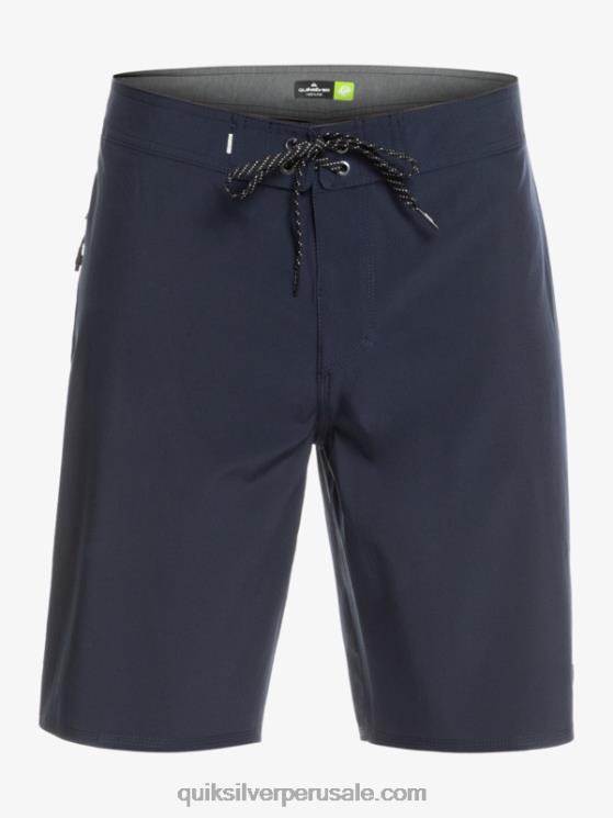 Quiksilver N8LNT76 hombres chaqueta azul marino surfsilk kaimana 20 shorts de playa de alto rendimiento