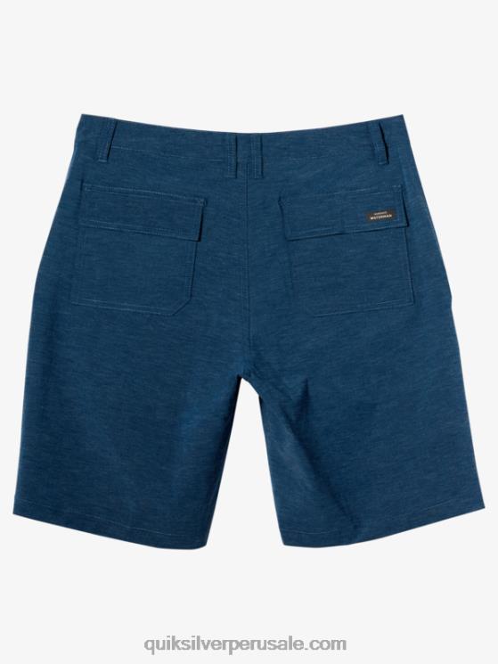 Quiksilver N8LNT775 hombres alférez azul shorts de playa waterman backwater 20 anfibios