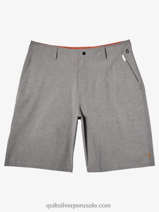 Quiksilver N8LNT776 hombres piel de tiburon shorts de playa waterman backwater 20 anfibios