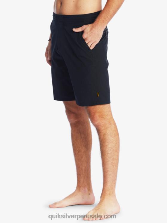 Quiksilver N8LNT780 hombres negro bañador waterman suva 20 anfibio