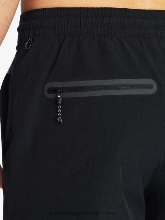 Quiksilver N8LNT780 hombres negro bañador waterman suva 20 anfibio