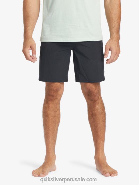 Quiksilver N8LNT780 hombres negro bañador waterman suva 20 anfibio
