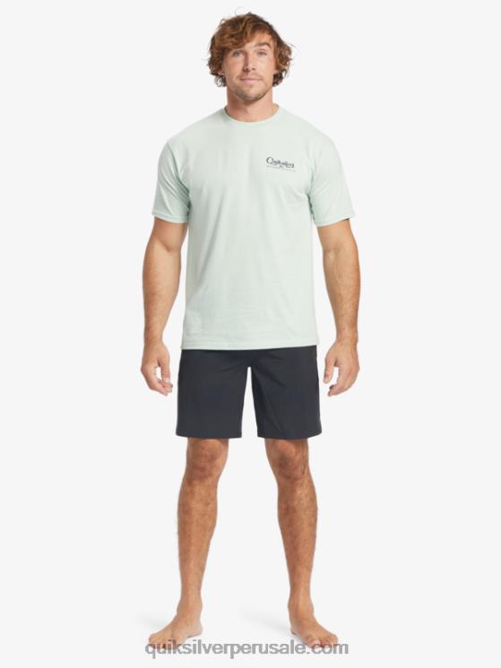 Quiksilver N8LNT780 hombres negro bañador waterman suva 20 anfibio