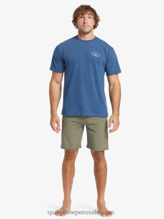 Quiksilver N8LNT782 hombres aceituna polvorienta bañador waterman suva 20 anfibio