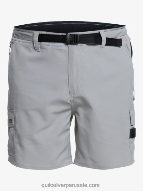Quiksilver N8LNT789 hombres campanario gris shorts waterman azimut anfibio 18