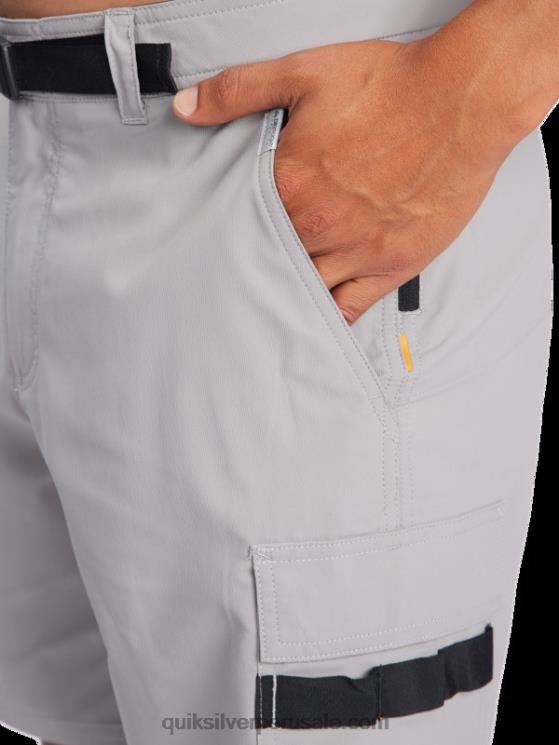 Quiksilver N8LNT789 hombres campanario gris shorts waterman azimut anfibio 18