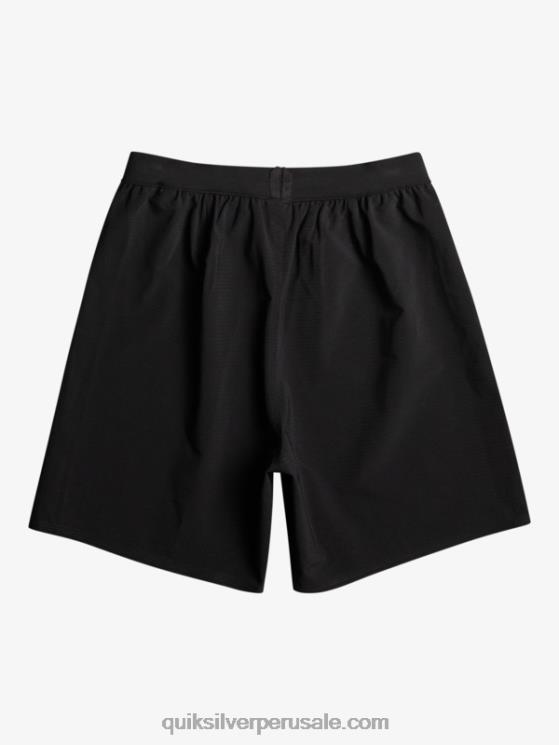 Quiksilver N8LNT807 hombres negro highlite omni short 17 voleas