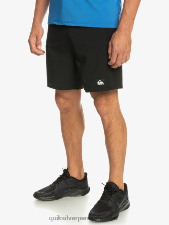 Quiksilver N8LNT807 hombres negro highlite omni short 17 voleas