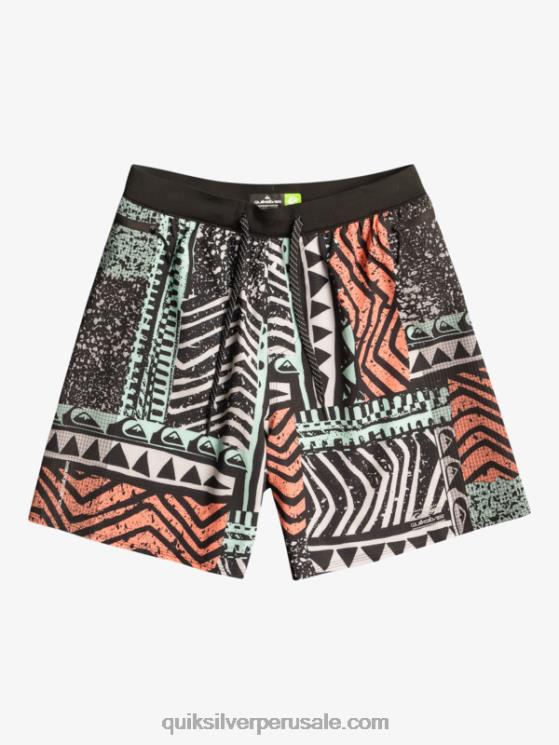 Quiksilver N8LNT808 hombres gris violeta highlite omni short 17 voleas