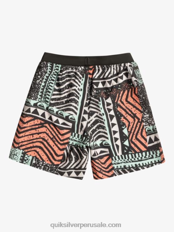 Quiksilver N8LNT808 hombres gris violeta highlite omni short 17 voleas